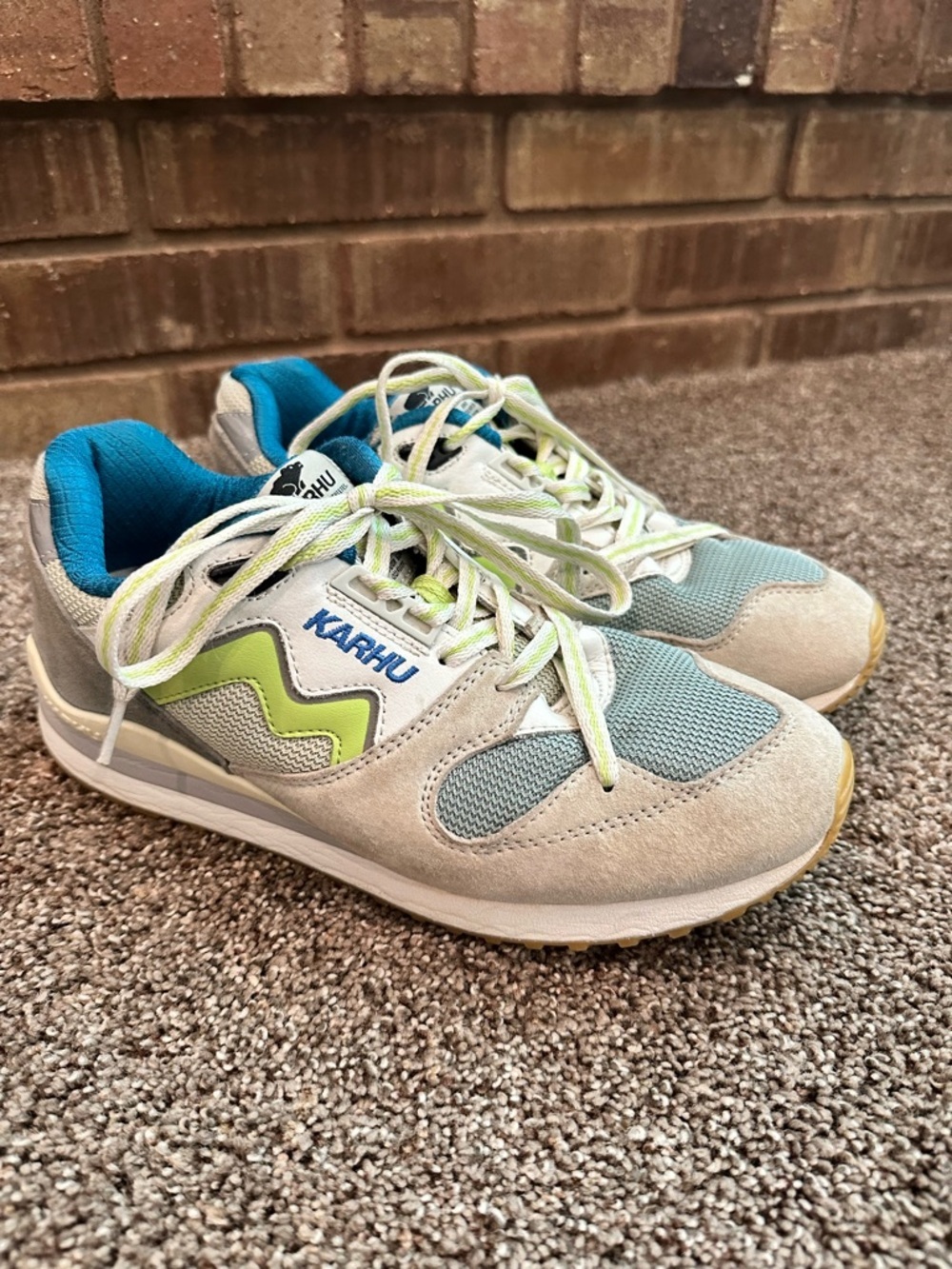 Karhu Synchron Classic Catch Of The Day Sneakers Grey Blue US Men 7 Women 8.5